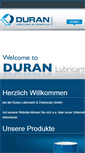 Mobile Screenshot of duran-oil.com